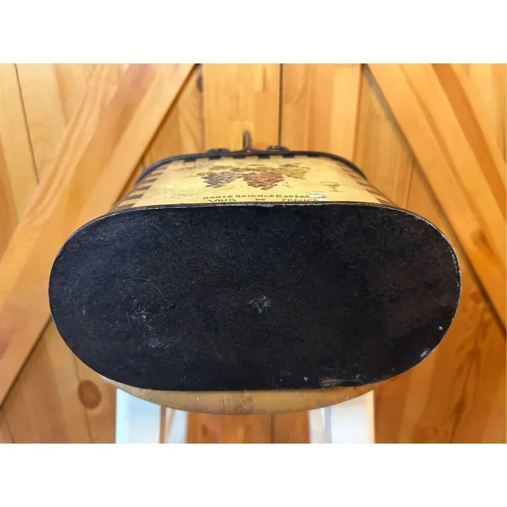 Vintage metal Italian container, umbrella holder (8894)